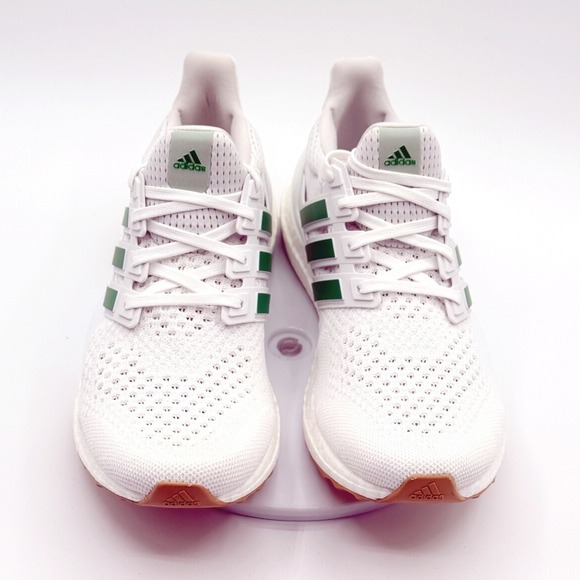 Adidas Ultraboost 1.0 Running Shoes Size 9 Womens White Green Gum JH2910 - Picture 8 of 10